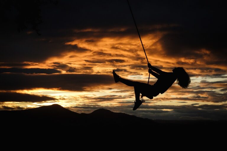 sunset, rope swing, girl-5737120.jpg
